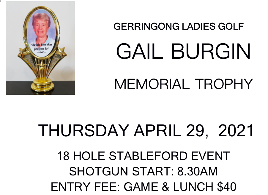 Gail Burgen Trophy 2021