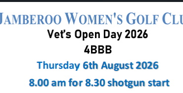 Jamberoo Women’s Vet’s Open Day