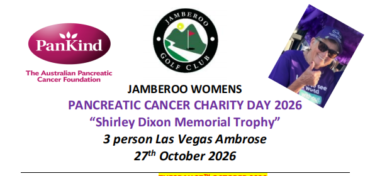 Pancreatic Cancer Day 2026 at Jamberoo