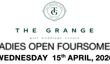 Open Foursomes 2026 at The Grange