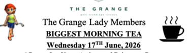 Biggest Morning Tea 2026 at The Grange