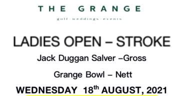 Ladies Open 2021 at The Grange