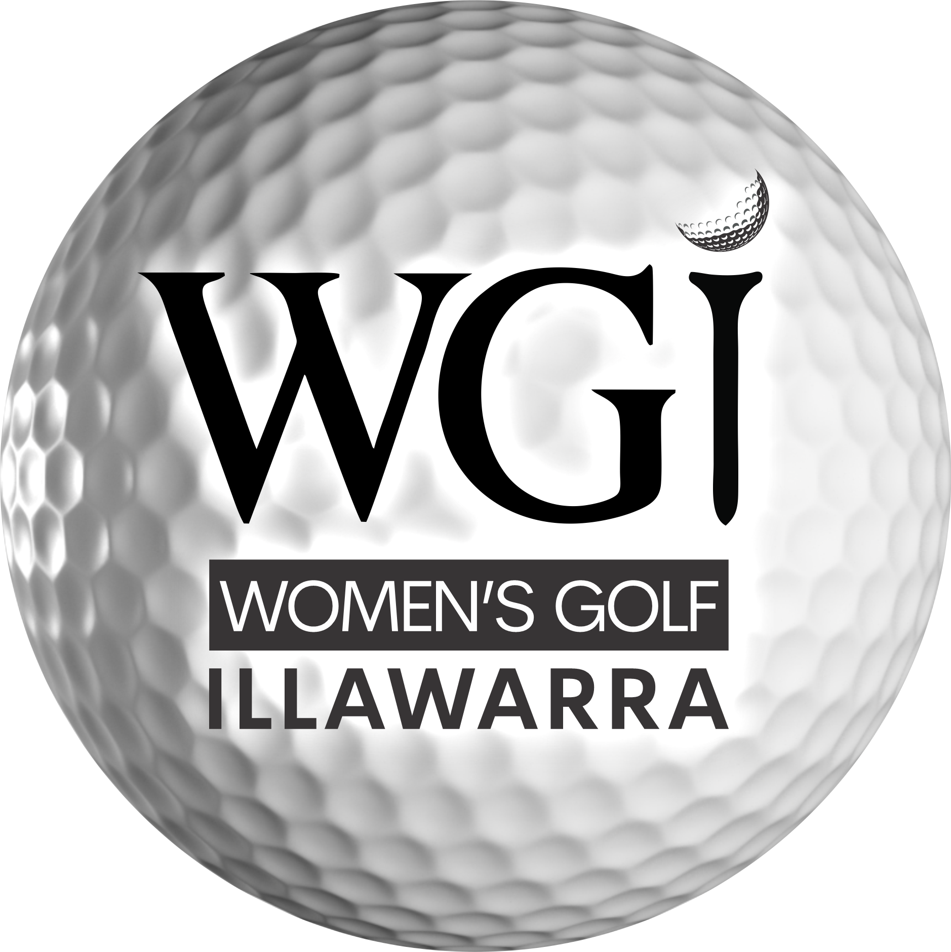 WGI Golf Ball Logo